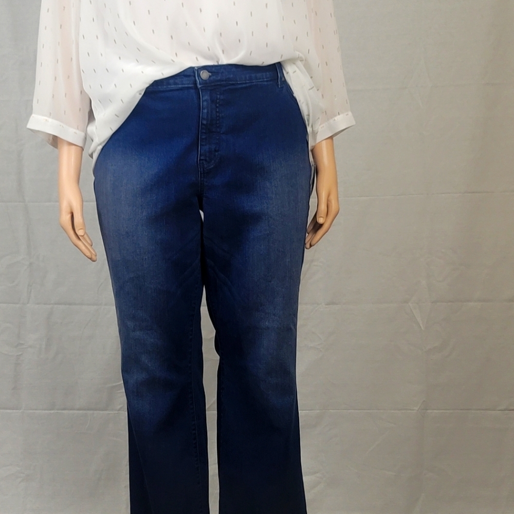 Gloria Vanderbilt jeans plus size medium denim